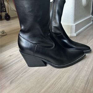 Sold! Universal Thread Black Heeled Boots